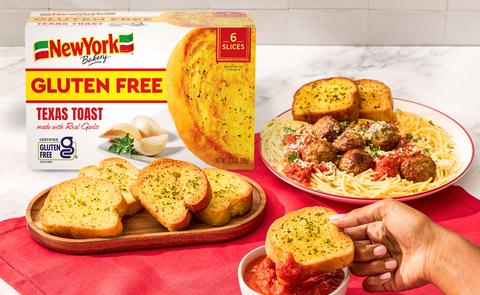 Gluten-Free Texas Toast being introduced by T. Marzetti Company